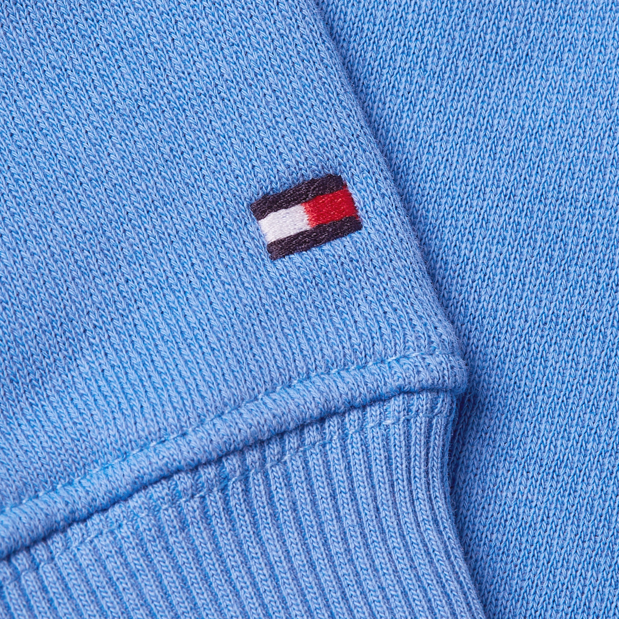 Tommy Hilfiger Reg Varsity Zip Kadın Mavi Sweatshirt