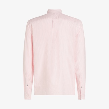  Tommy Hilfiger Heritage Oxford Stripe Erkek Pembe Gömlek