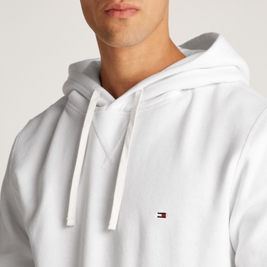  Tommy Hilfiger Erkek Beyaz Sweatshirt