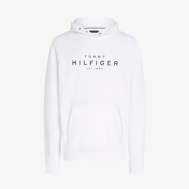  Tommy Hilfiger Erkek Beyaz Sweatshirt