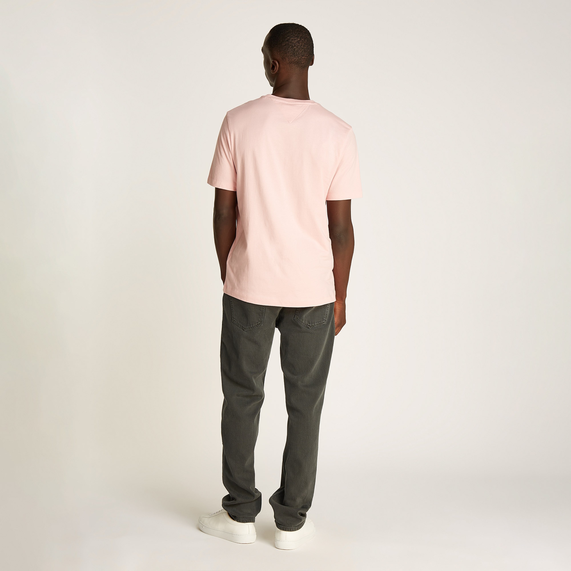 Tommy Hilfiger Erkek Pembe T-Shirt