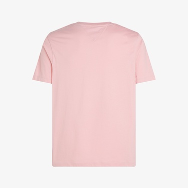  Tommy Hilfiger Erkek Pembe T-Shirt