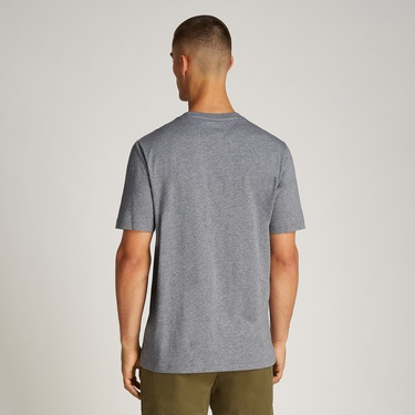  Tommy Hilfiger Chest Insert Erkek Gri T-Shirt