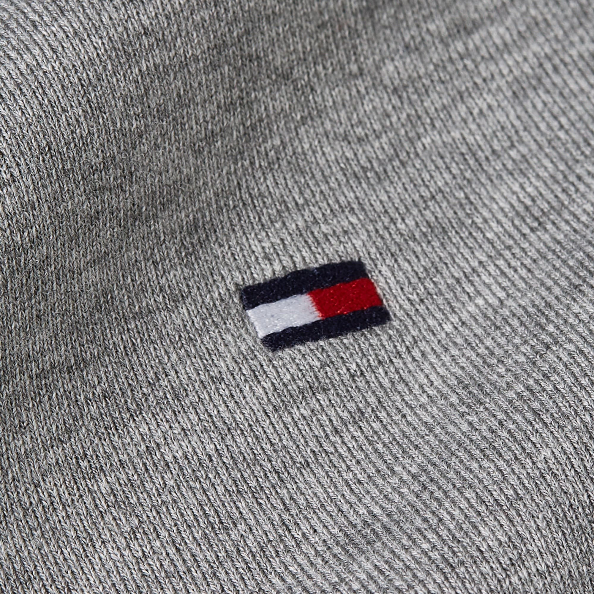 Tommy Hilfiger Essential Terry Crewneck Erkek Gri Sweatshirt