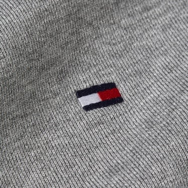  Tommy Hilfiger Essential Terry Crewneck Erkek Gri Sweatshirt
