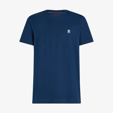  Tommy Hilfiger Monogram Imd Erkek Mavi T-Shirt