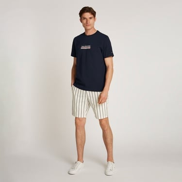  Tommy Hilfiger Box Erkek Mavi T-Shirt