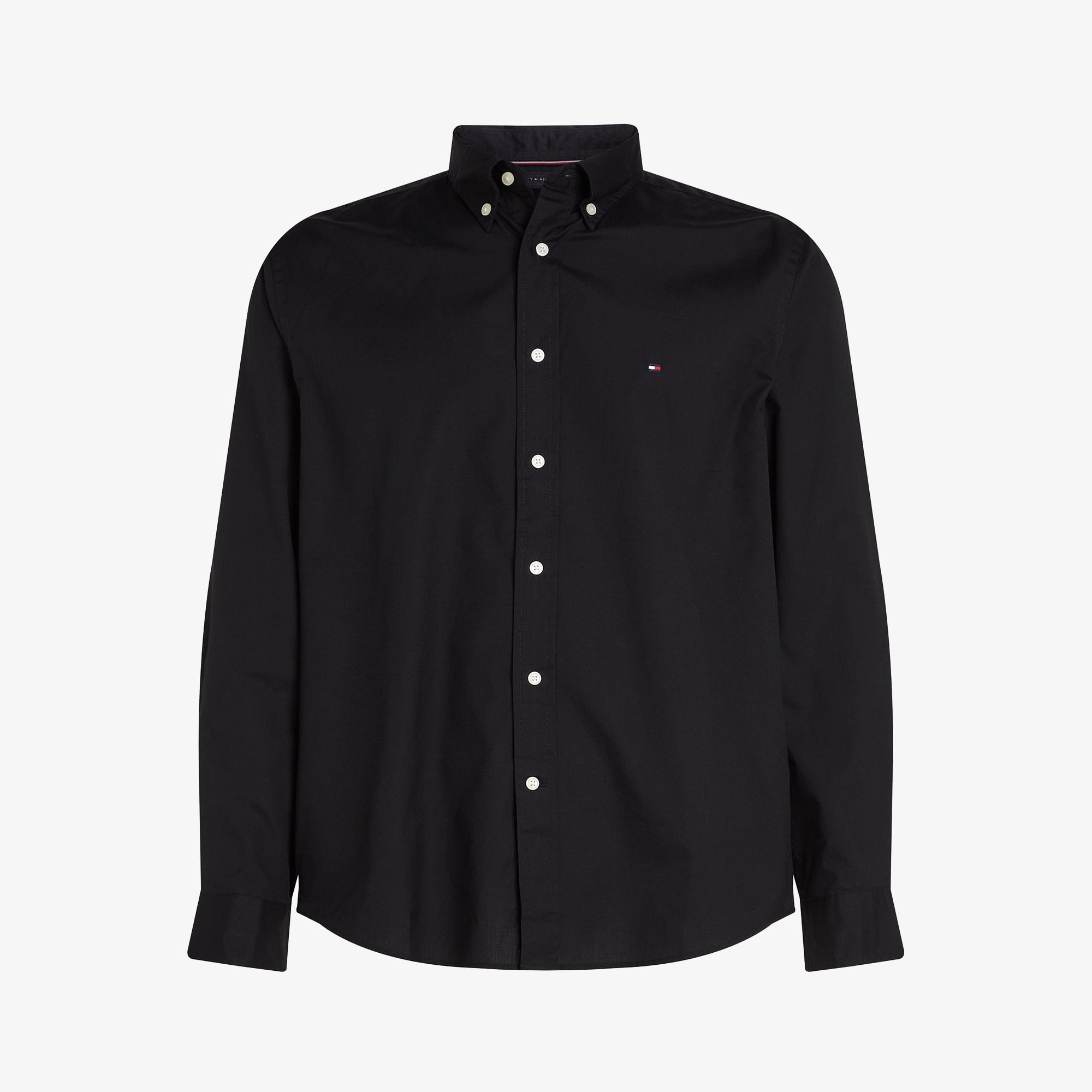 Tommy Hilfiger Erkek Siyah Gömlek