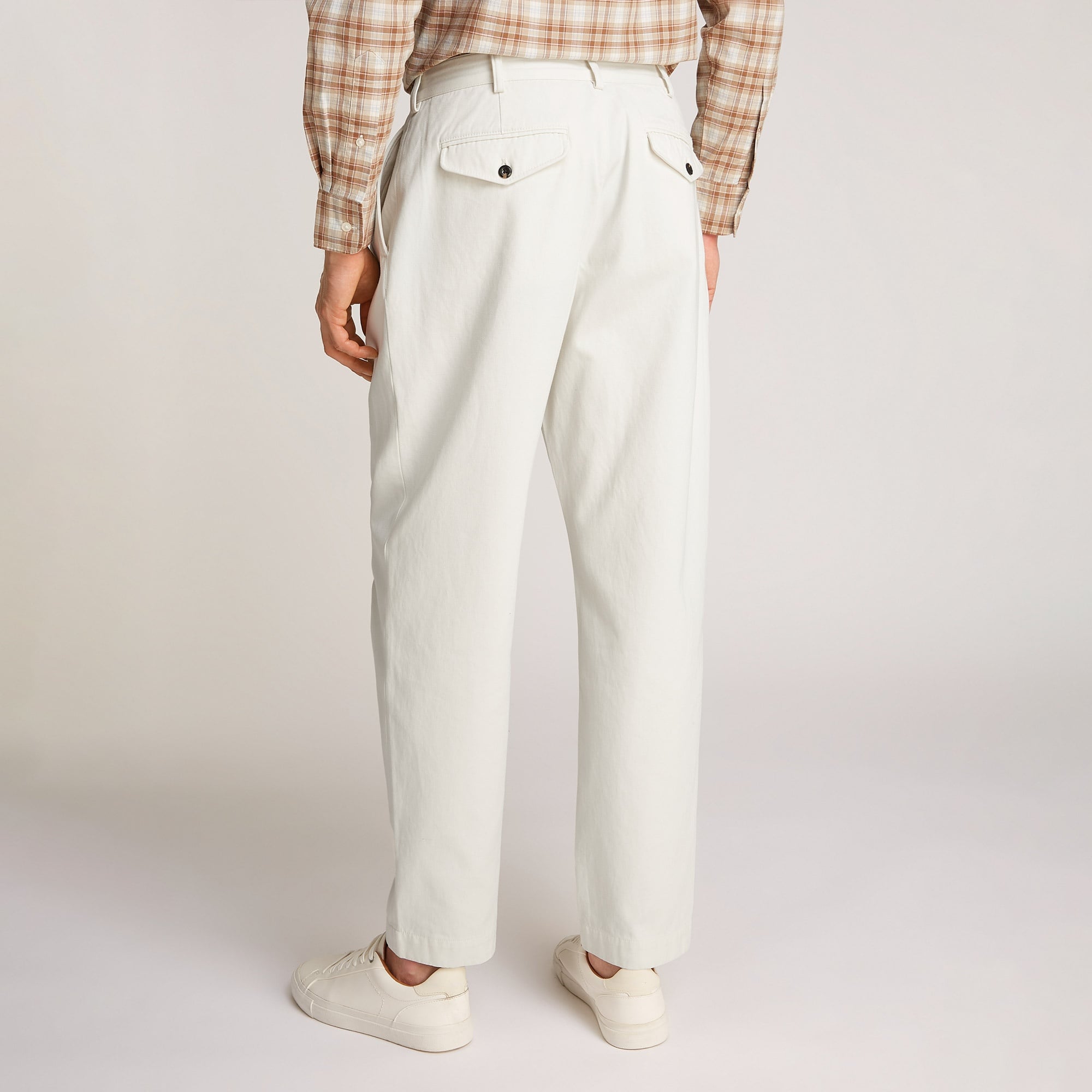 Tommy Hilfiger Greenwich 2Plt Classic Twill Erkek Beyaz Pantolon