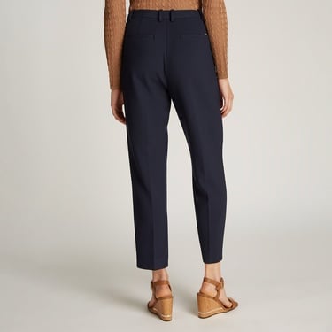  Tommy Hilfiger Punto Slim Straight Kadın Lacivert Pantolon