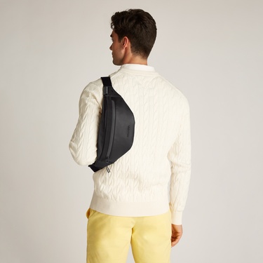  Tommy Hilfiger Seasonal Erkek Siyah Bel Çantası