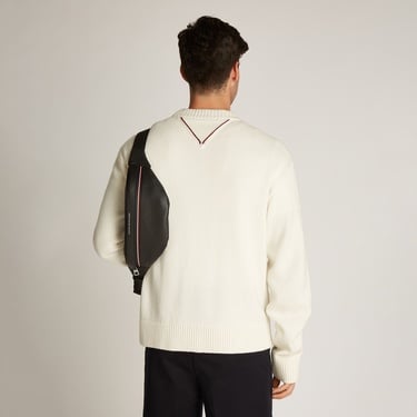  Tommy Hilfiger Corp Erkek Siyah Bel Çantası