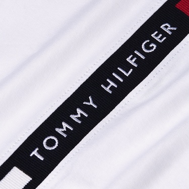  Tommy Hilfiger Chest Insert Erkek Beyaz T-Shirt