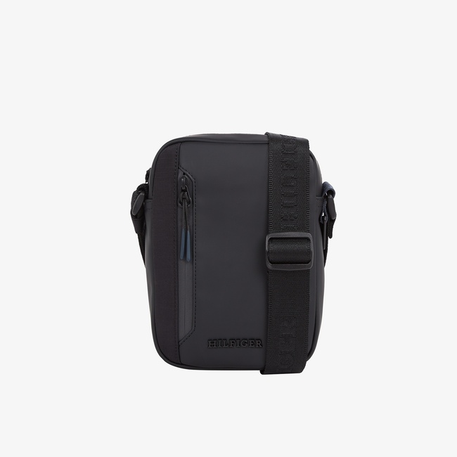  Tommy Hilfiger Seaonal Mini Erkek Siyah Çapraz Çanta