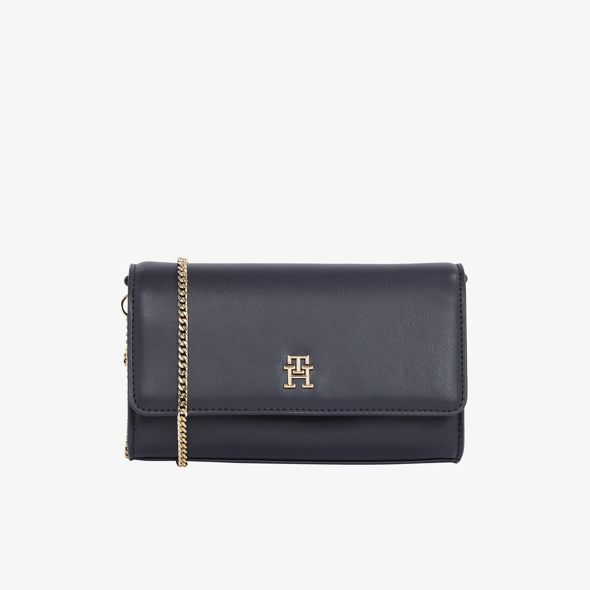 Tommy Hilfiger Eternity Chain Crossover Kadın Lacivert El Çantası