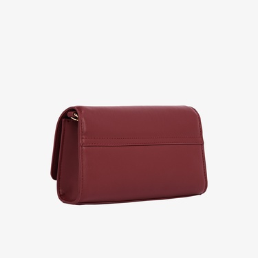  Tommy Hilfiger Eternity Chain Crossover Kadın Mor El Çantası