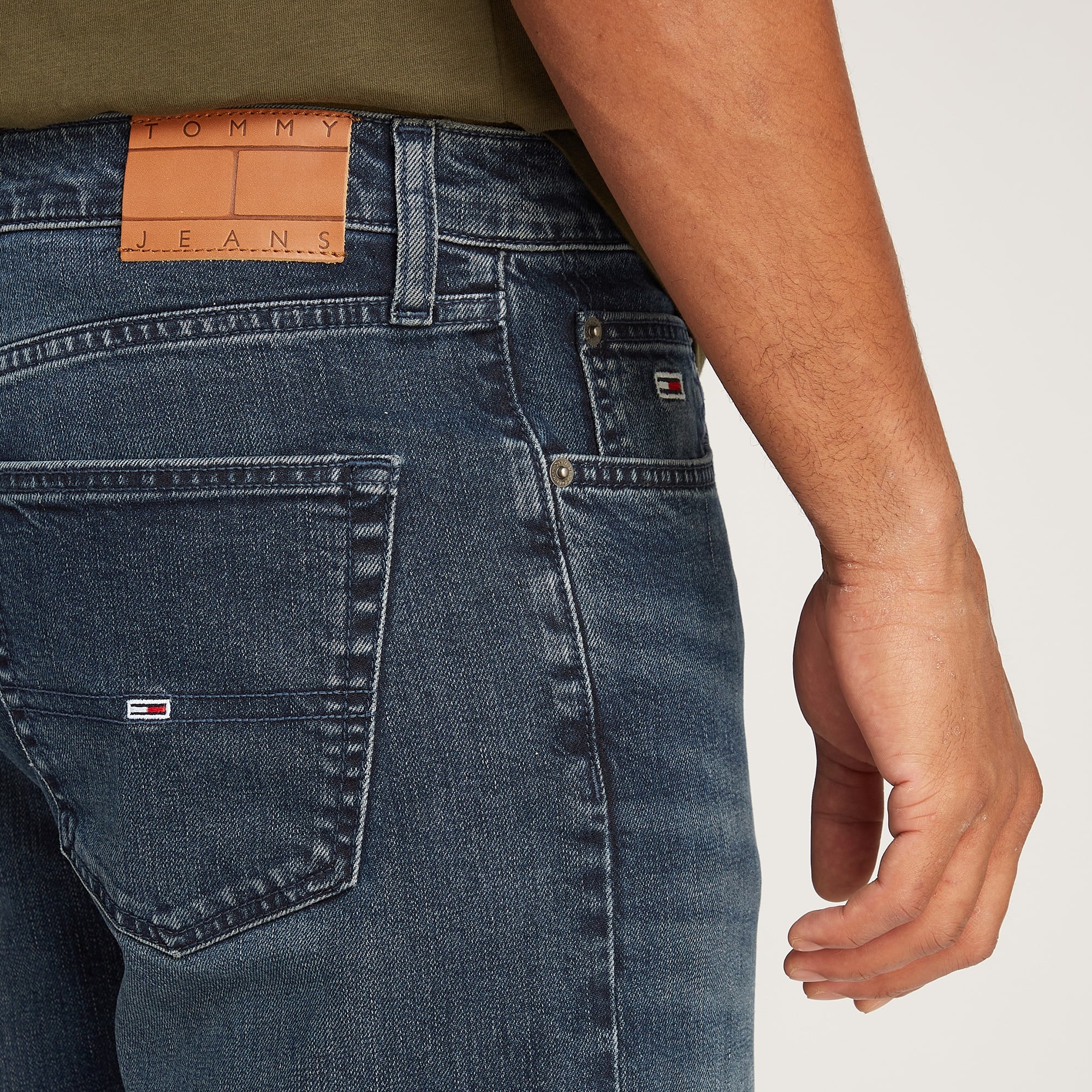 Tommy Jeans Otis Regular Erkek Mavi Jean