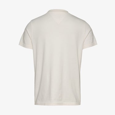  Tommy Jeans Reg Floral Varsity Kadın Beyaz T-Shirt