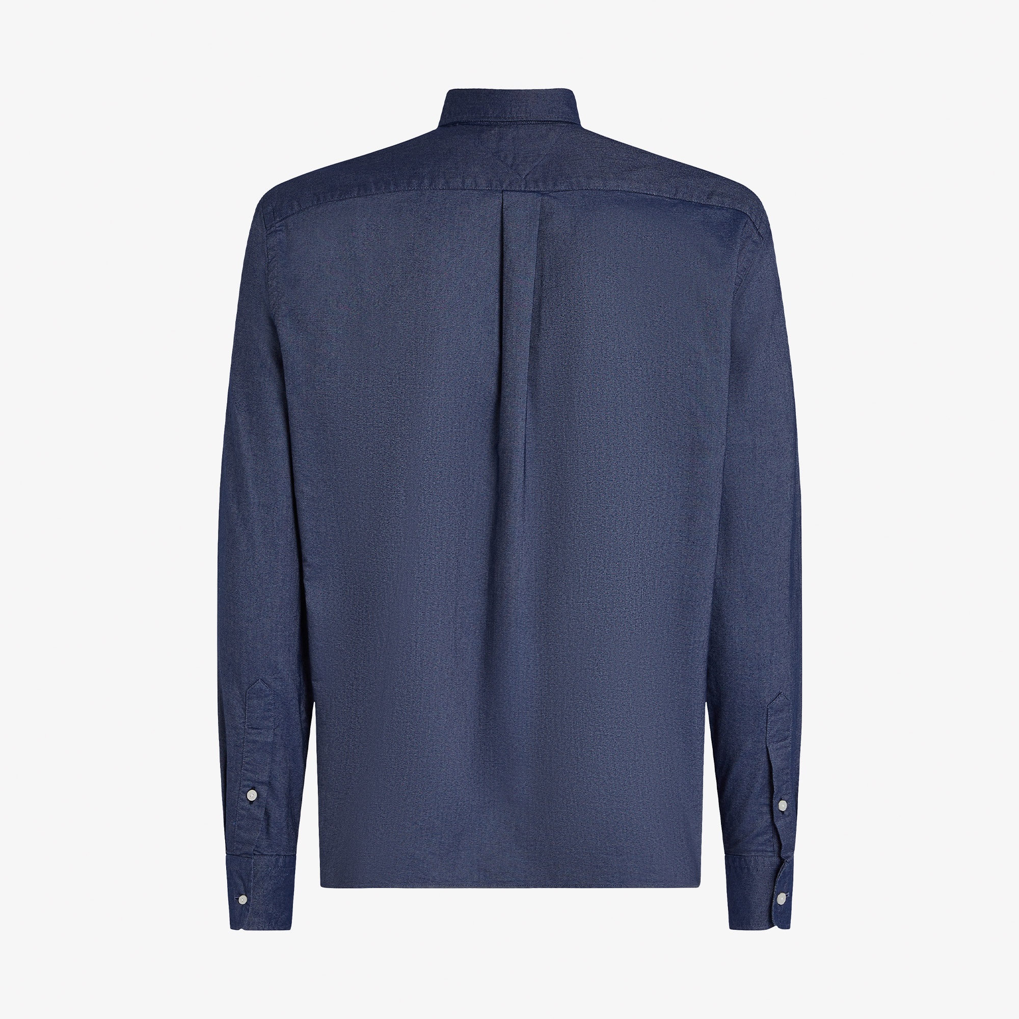 Tommy Hilfiger Solid Heritage Oxford Erkek Mavi Gömlek