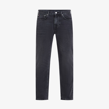  Tommy Hilfiger Straight Denton Str Clark Erkek Lacivert Jean