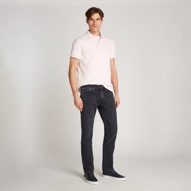  Tommy Hilfiger Straight Denton Str Clark Erkek Lacivert Jean