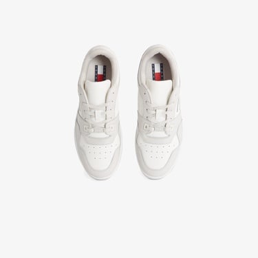  Tommy Hilfiger Tjm Retro Basket Cupsole Tumble Erkek Gri Spor Ayakkabı