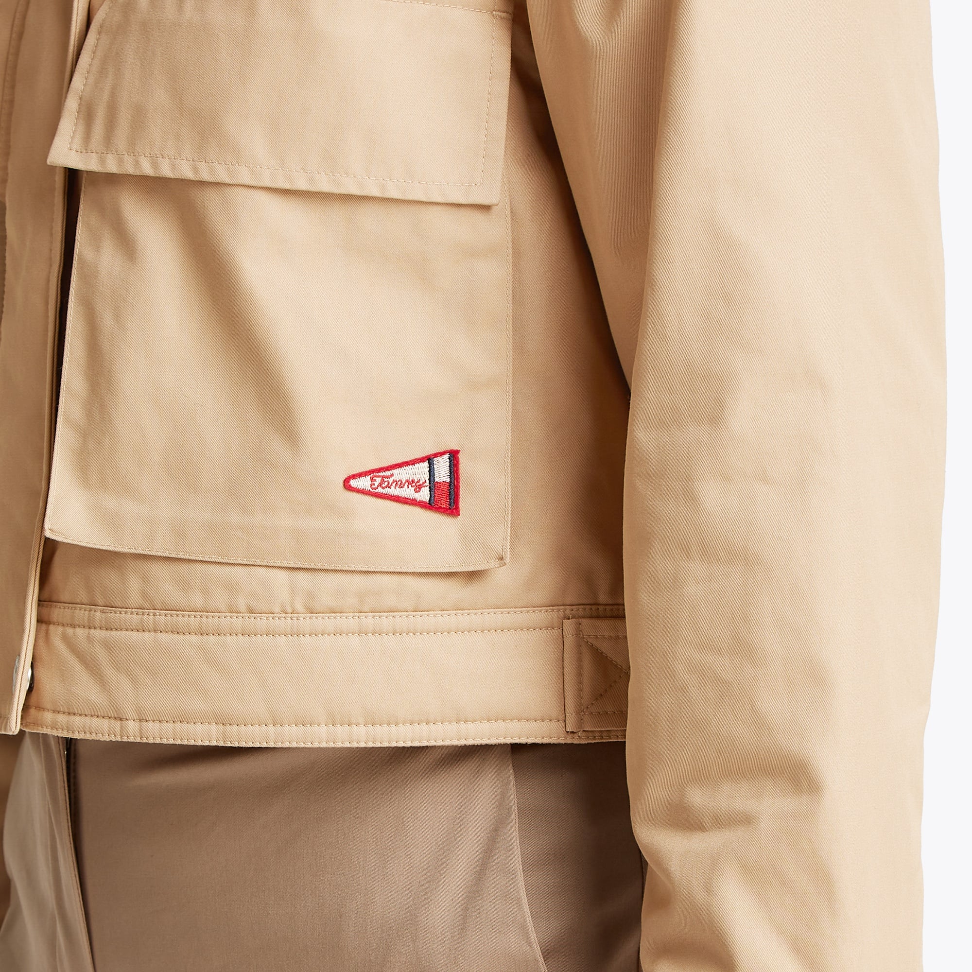 Tommy Hilfiger Tjw Twill With Cord Kadın Kahverengi Ceket