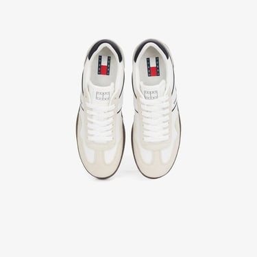  Tommy Hilfiger The Greenwich Leather Erkek Beyaz Sneaker