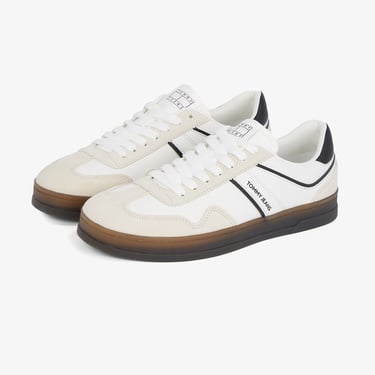  Tommy Hilfiger The Greenwich Leather Erkek Beyaz Sneaker