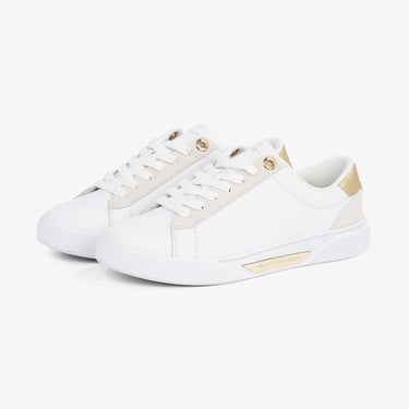  Tommy Hilfiger Chic Court Kadın Beyaz Spor Ayakkabı