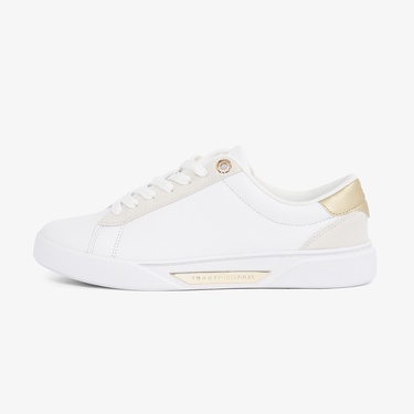 Tommy Hilfiger Chic Court Kadın Beyaz Spor Ayakkabı