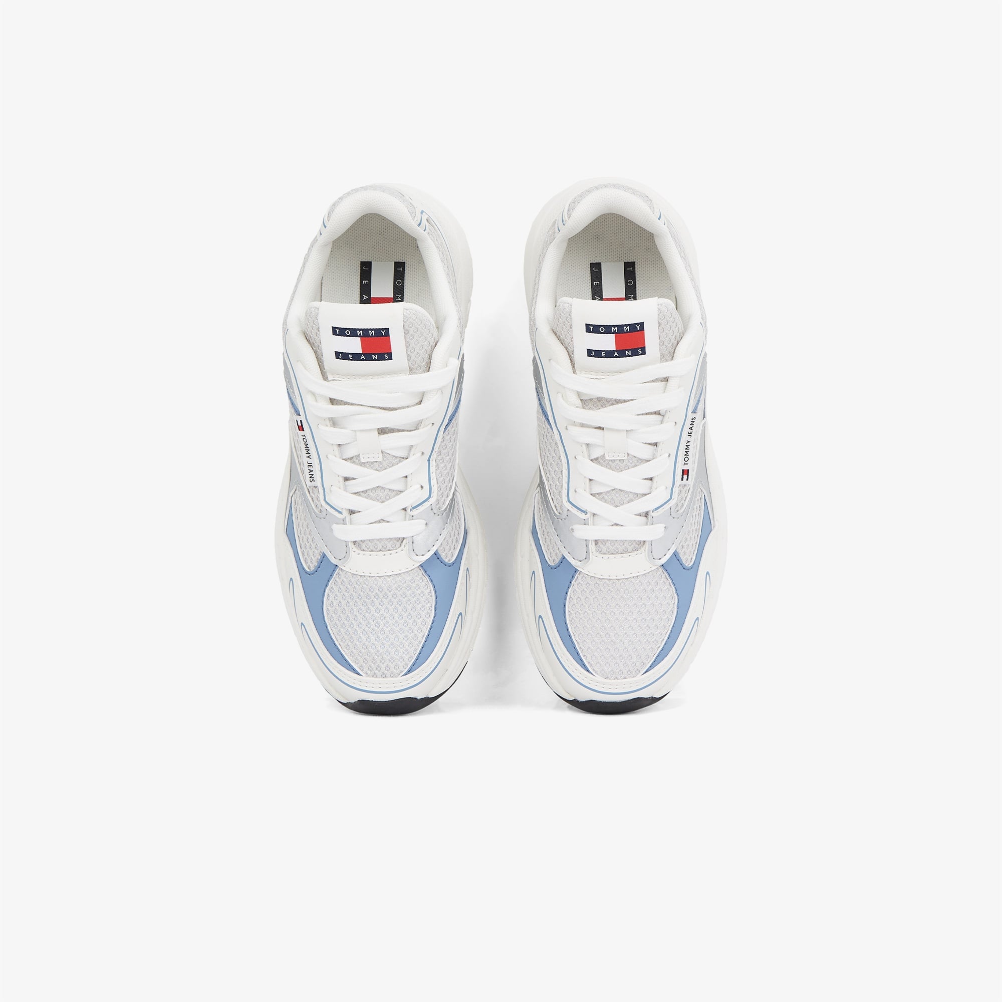 Tommy Hilfiger The Coney Metallic Kadın Beyaz Sneaker