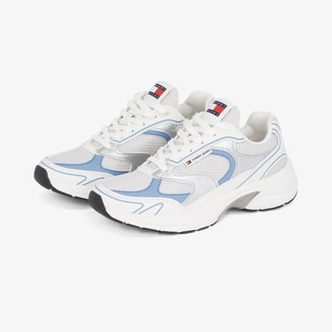  Tommy Hilfiger The Coney Metallic Kadın Mavi Spor Ayakkabı