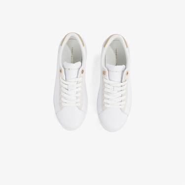  Tommy Hilfiger Chic Court Kadın Beyaz Spor Ayakkabı