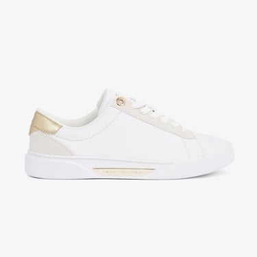  Tommy Hilfiger Chic Court Kadın Beyaz Spor Ayakkabı