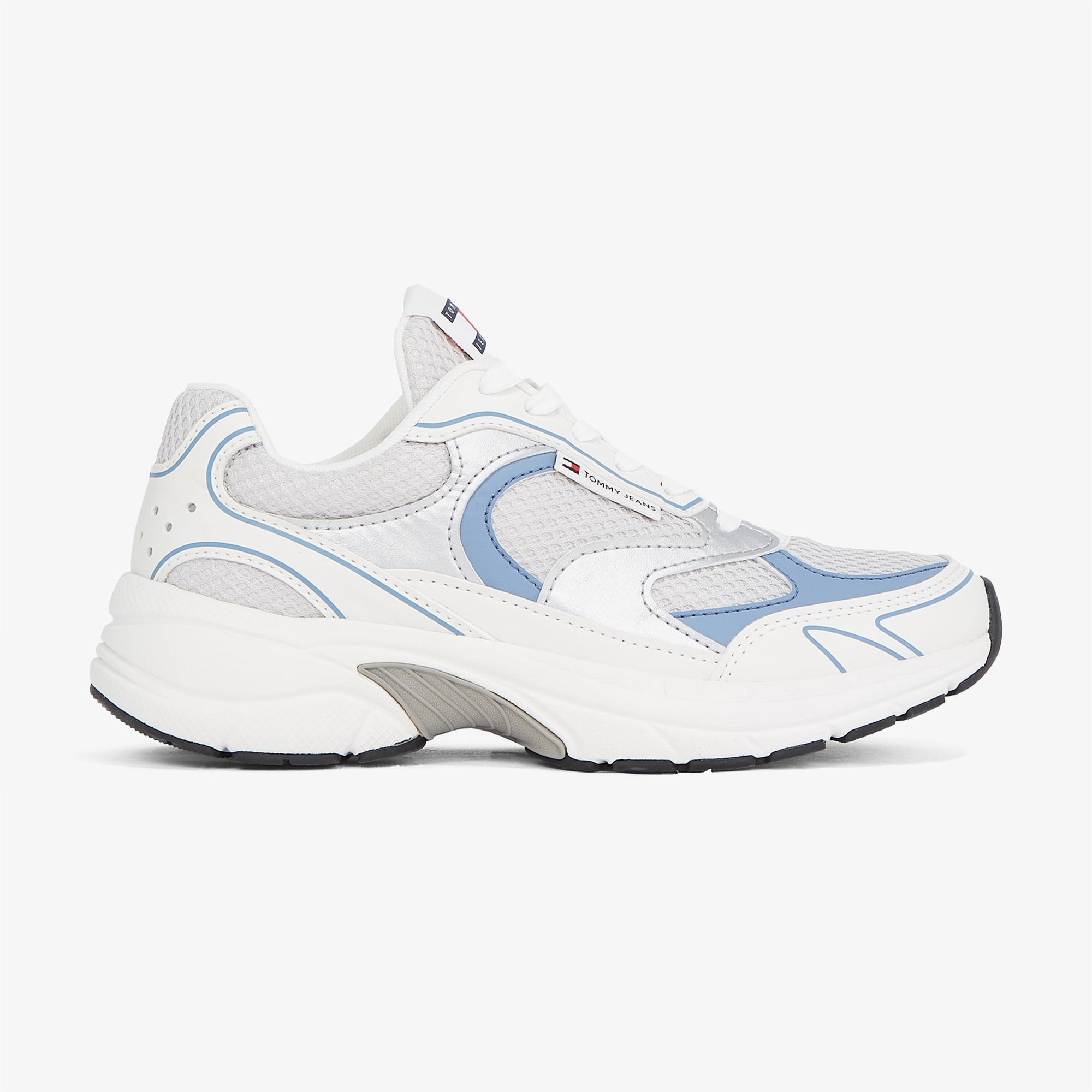 Tommy Hilfiger The Coney Metallic Kadın Beyaz Sneaker