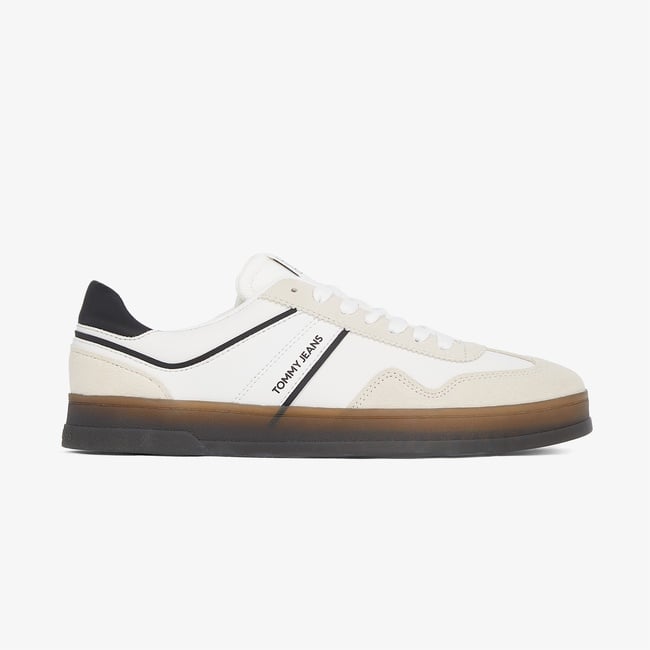  Tommy Hilfiger The Greenwich Leather Erkek Beyaz Sneaker