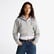 Tommy Hilfiger Tjcw Prep Varsity Zip-Thru Kadın Gri Sweatshirt