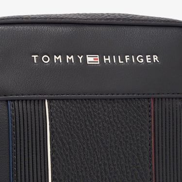  Tommy Hilfiger Foundation Mini Erkek Siyah Çapraz Çanta