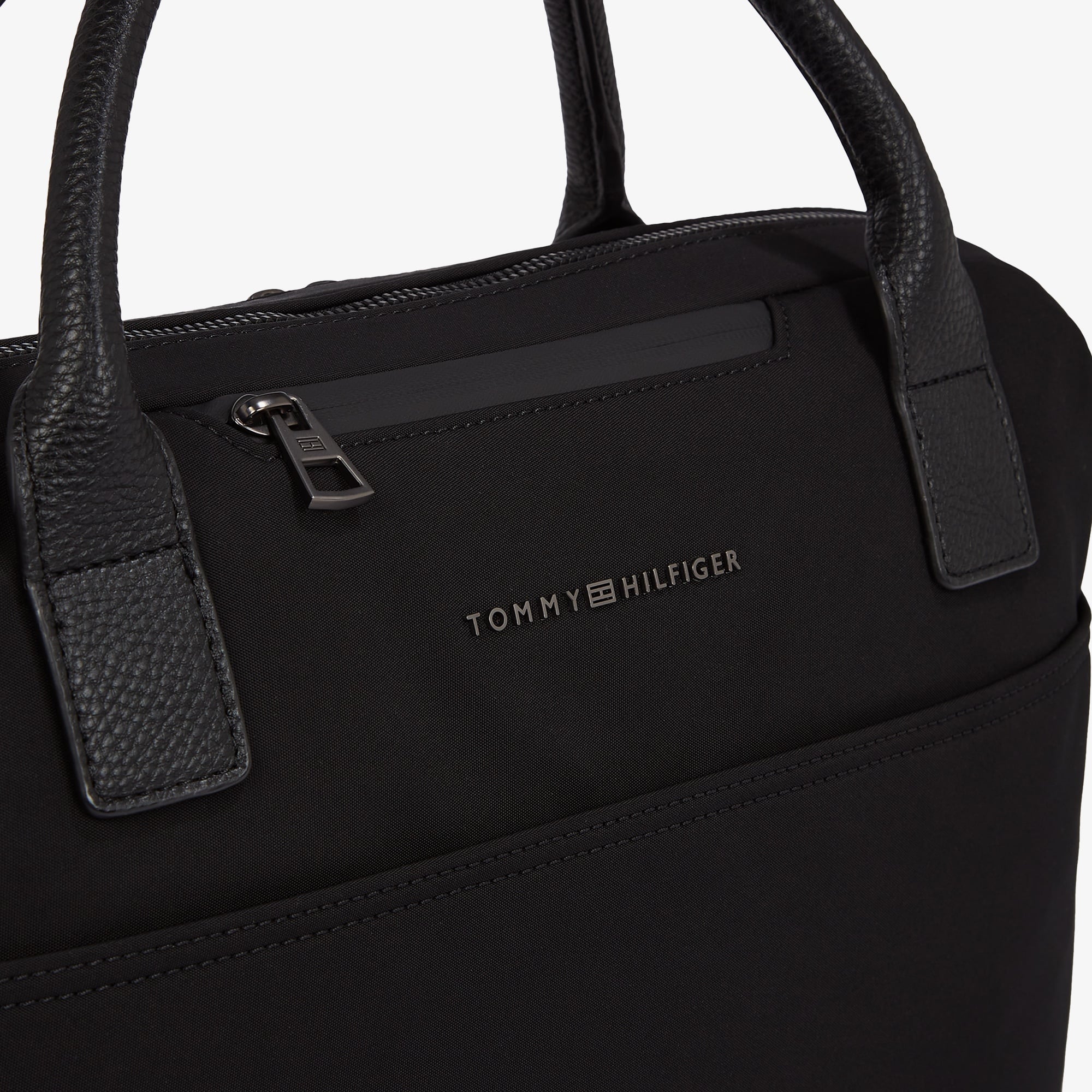 Tommy Hilfiger Nylon Erkek Siyah El Çantası