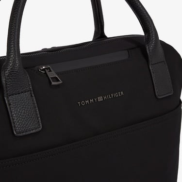  Tommy Hilfiger Nylon Erkek Siyah El Çantası