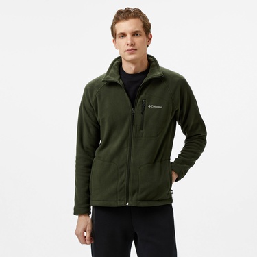  Columbia Fast Trek II Full Zip Fleece Erkek Yeşil Polar