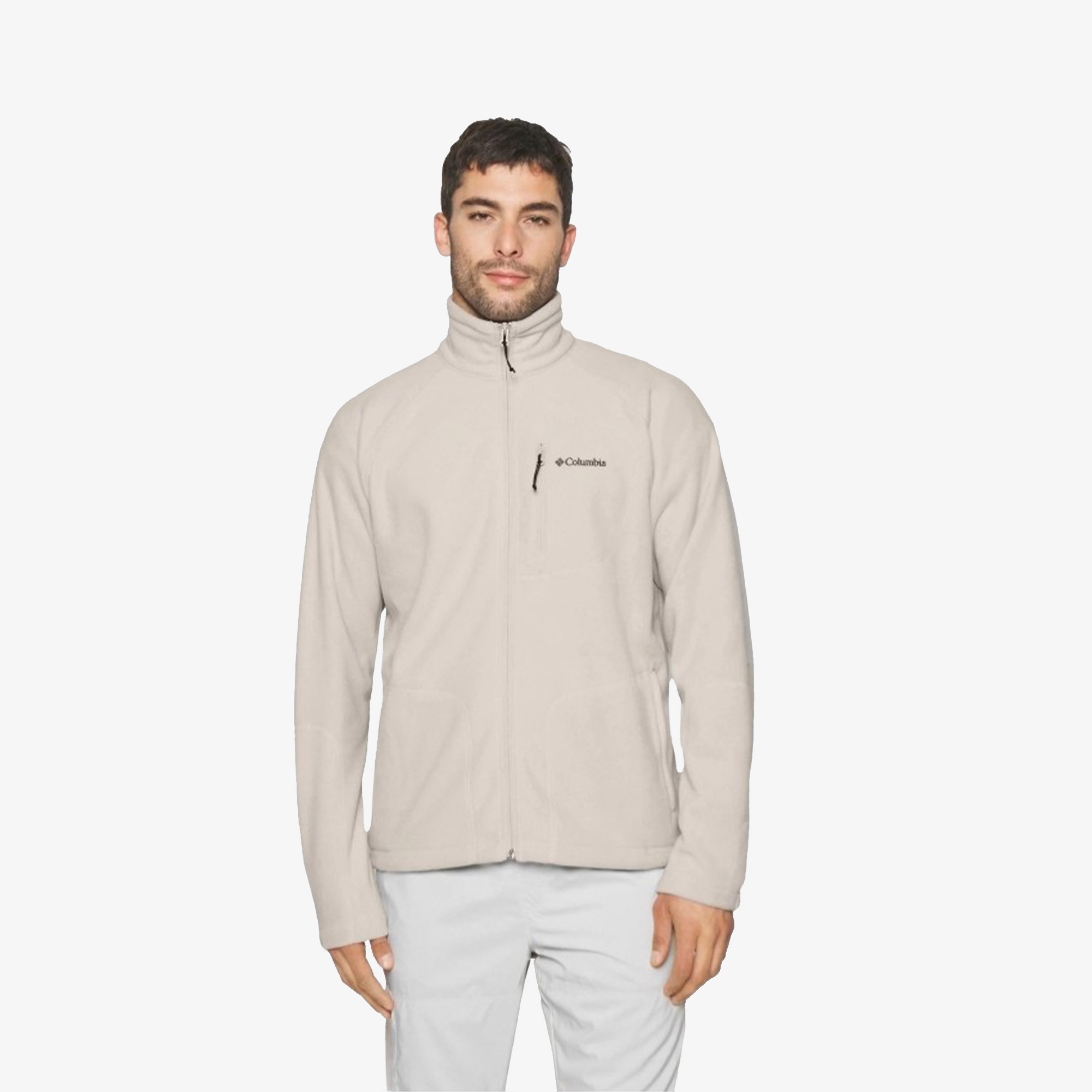 Columbia Fast Trek II Full Zip Fleece Erkek Bej Polar