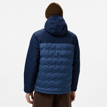  Columbia Grand Trek III Down Hooded Erkek Mavi Mont