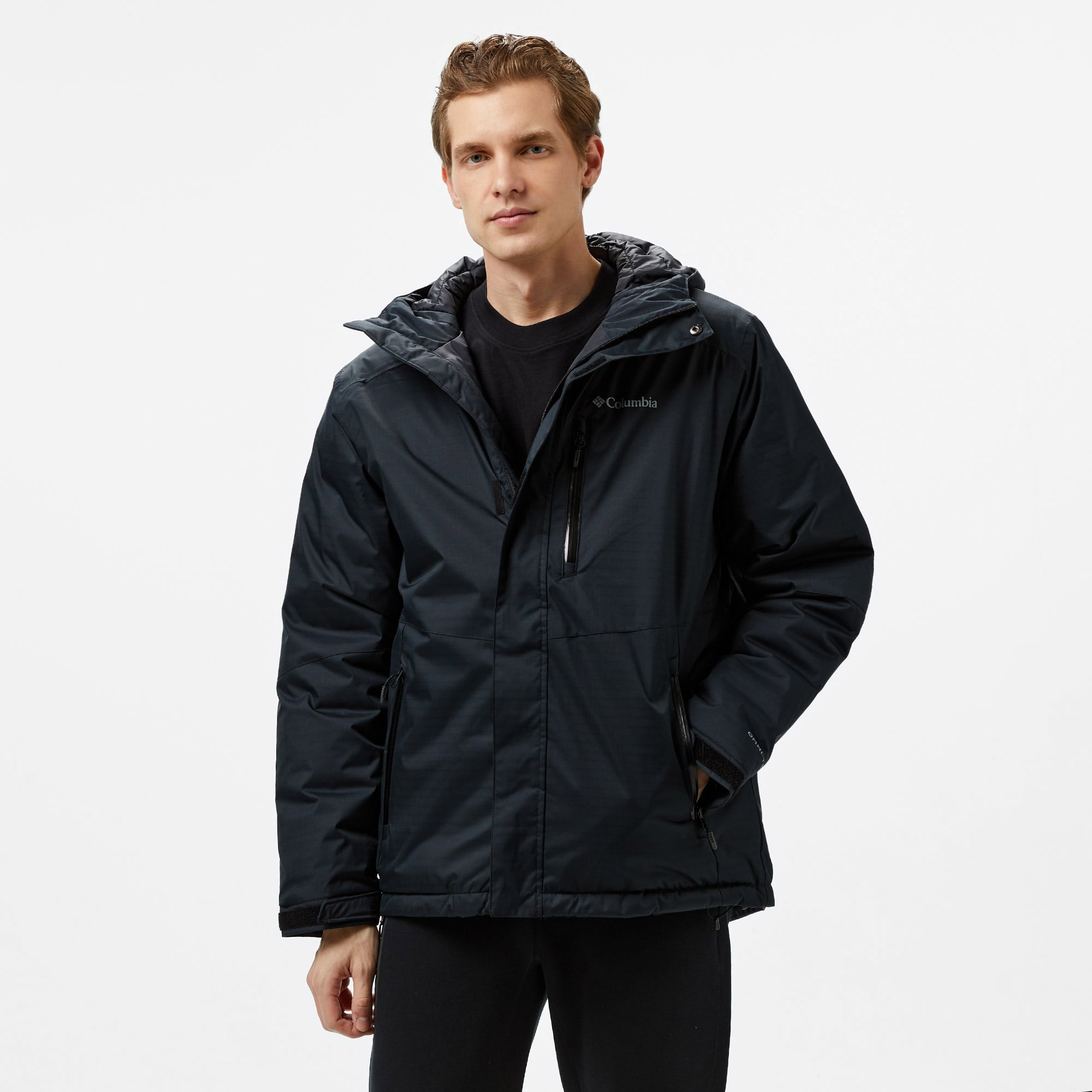 Columbia Oak Harbor II Insulated Erkek Siyah Mont