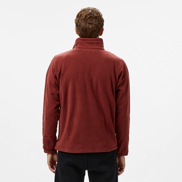  Columbia Fast Trek II Full Zip Fleece Erkek Kırmızı Polar