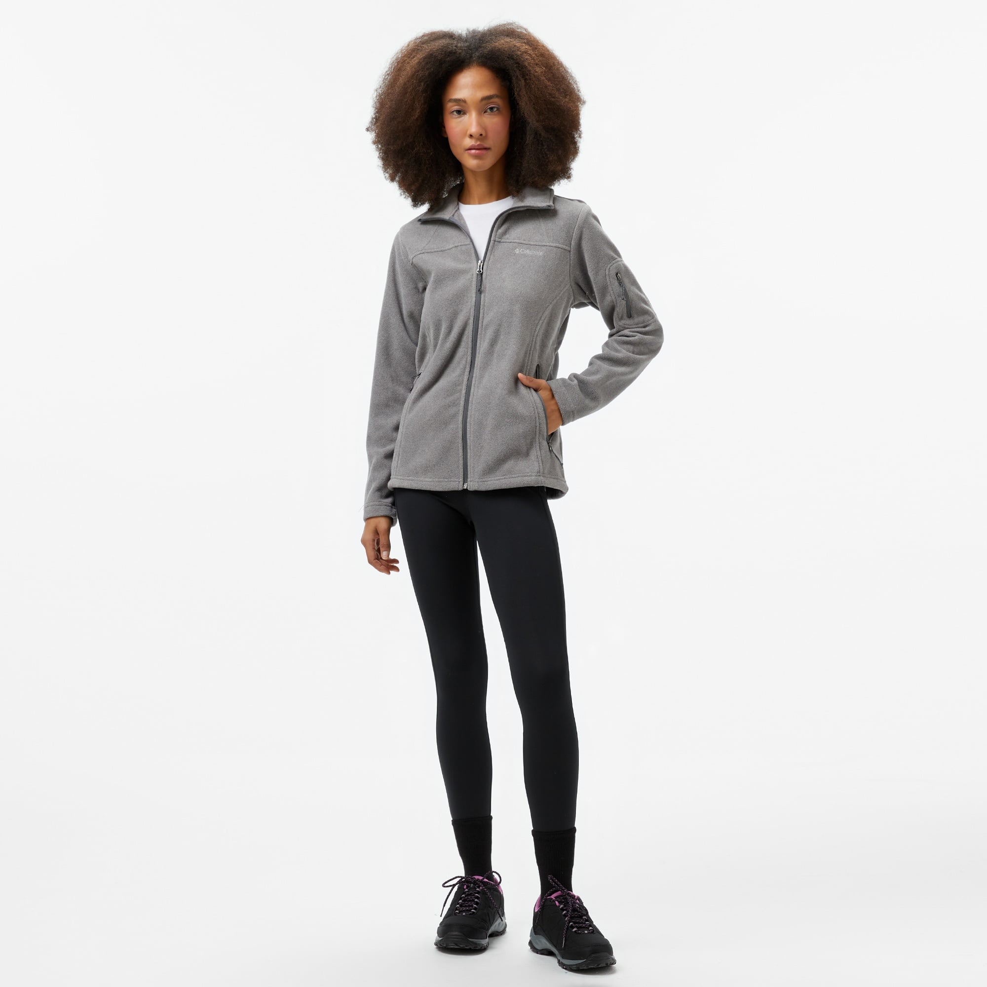 Columbia Fast Trek Kadın Gri Polar