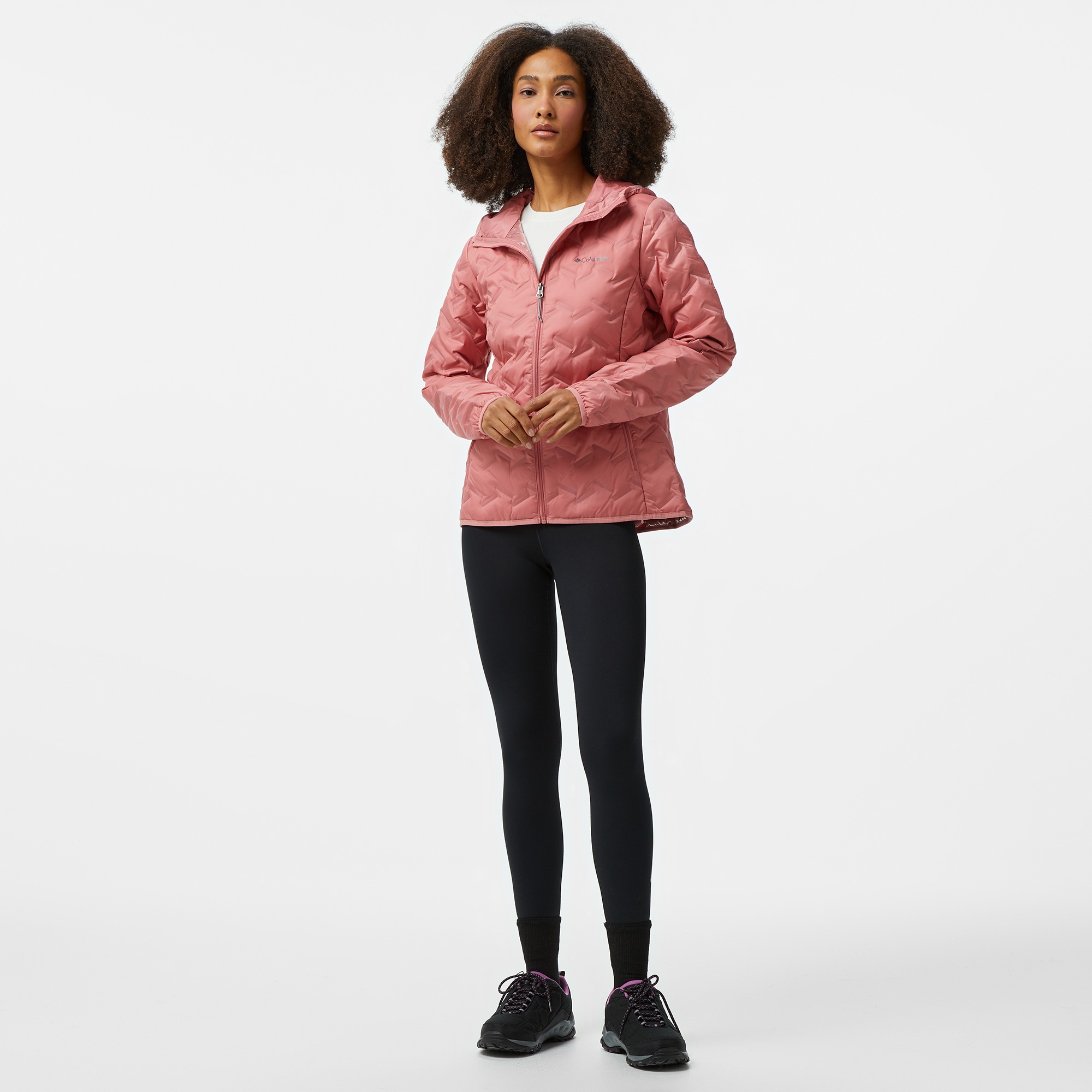 Columbia Delta Ridge II Down Kadın Pembe Mont