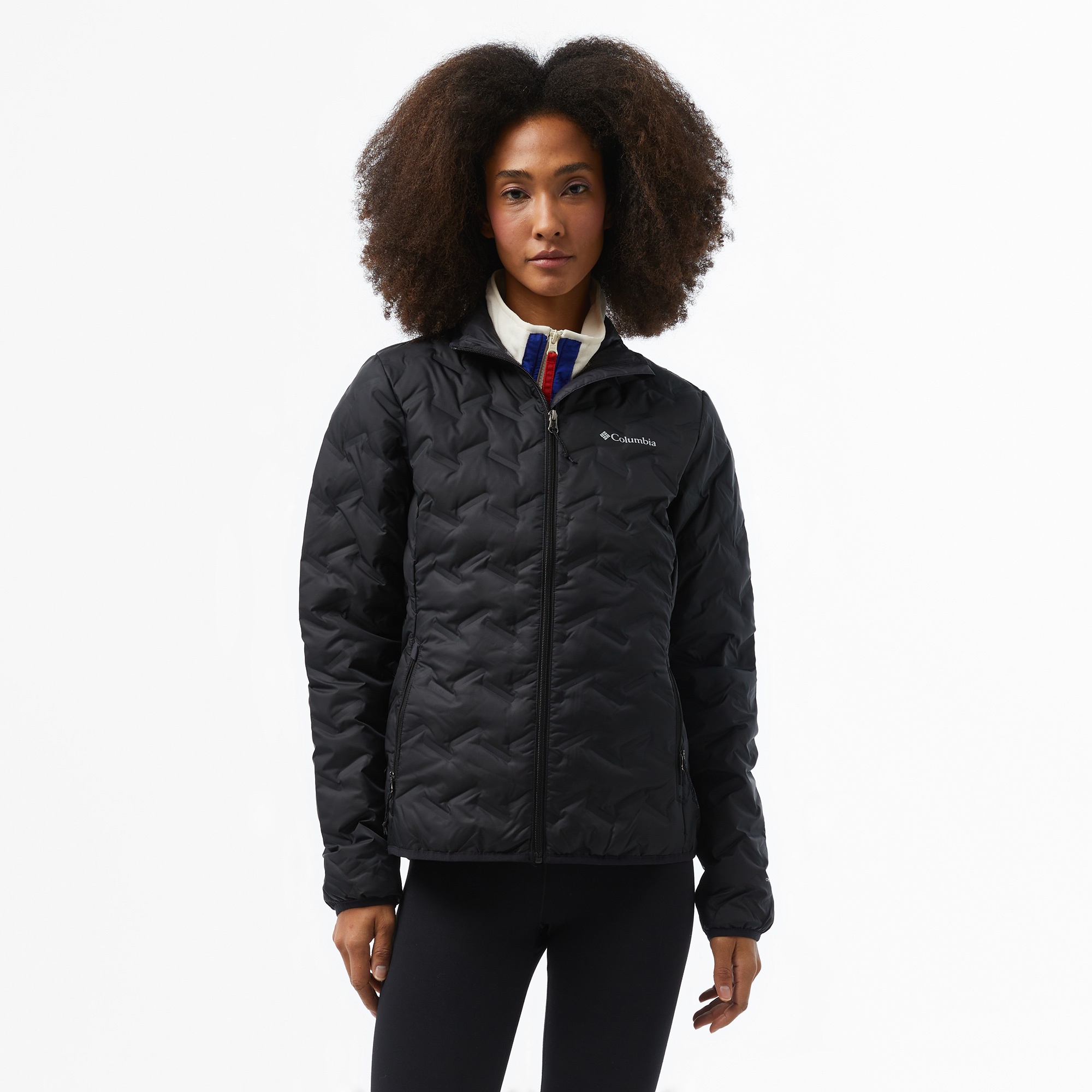 Columbia Delta Ridge II Down Kadın Siyah Mont