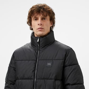  Calvin Klein Quilt Puffer Erkek Siyah Ceket